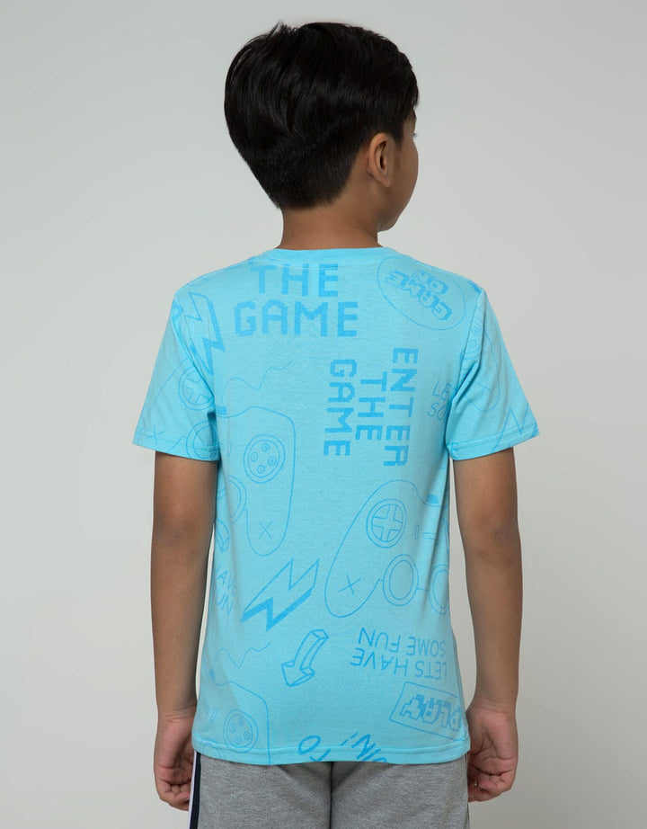 Little M Short Sleeve T-Shirt Lets Play