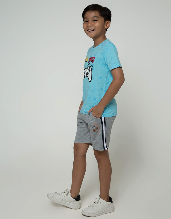 Little M Short Sleeve T-Shirt Lets Play