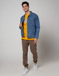 Nevada Denim Jacket Basic Two Pocket