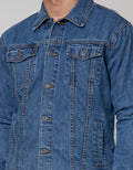 Nevada Denim Jacket Basic Two Pocket