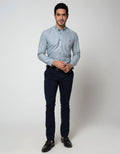 Stanley Adams Long Sleeve Shirt Texture Slim