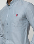 Stanley Adams Long Sleeve Shirt Texture Slim