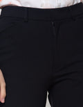 Connexion Long Pants Full Length Cressida With Elastic Waist
