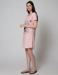 Disney Short Sleeve Midi Dress Mickey