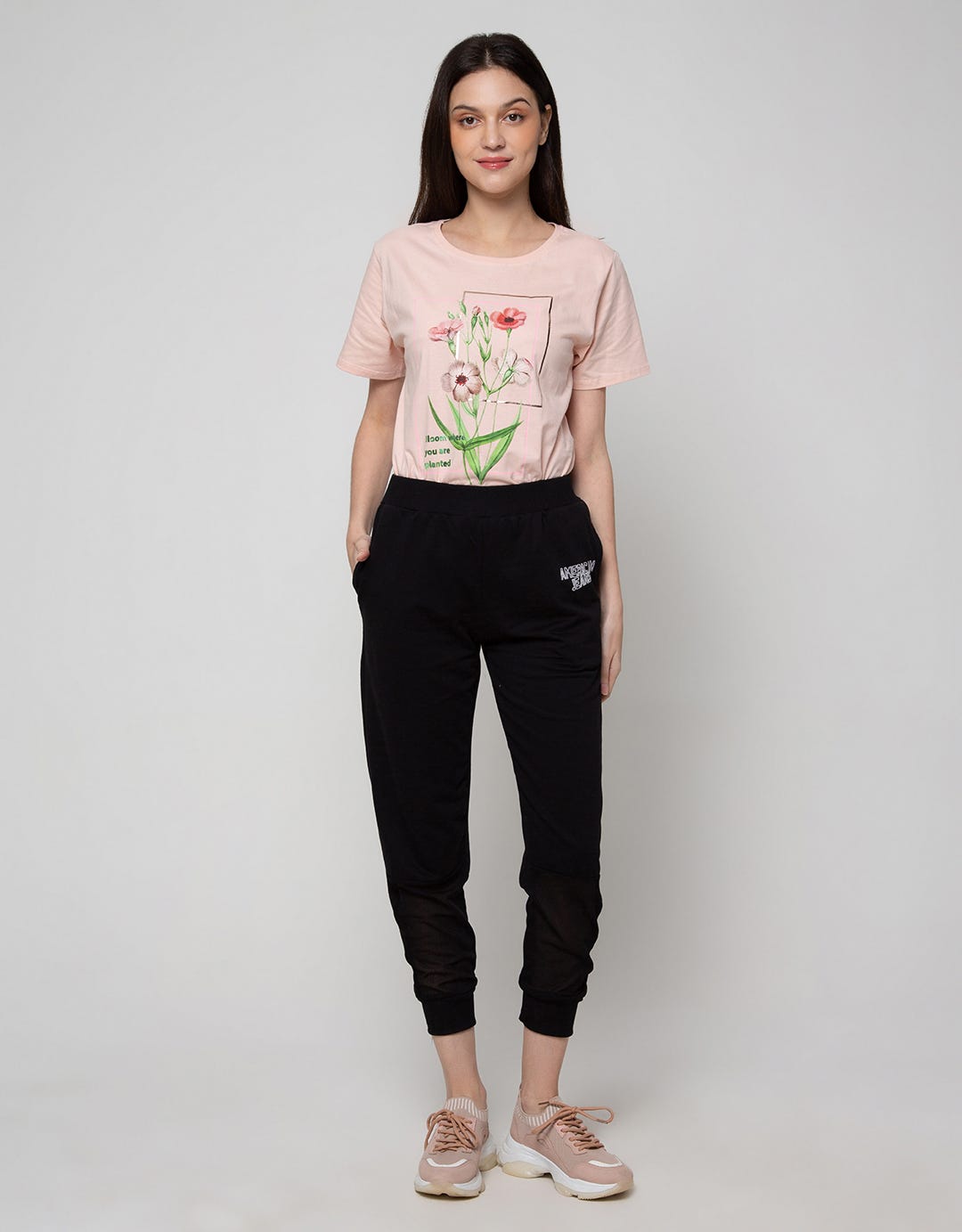 American Jeans Jogger Pants Wording Brand