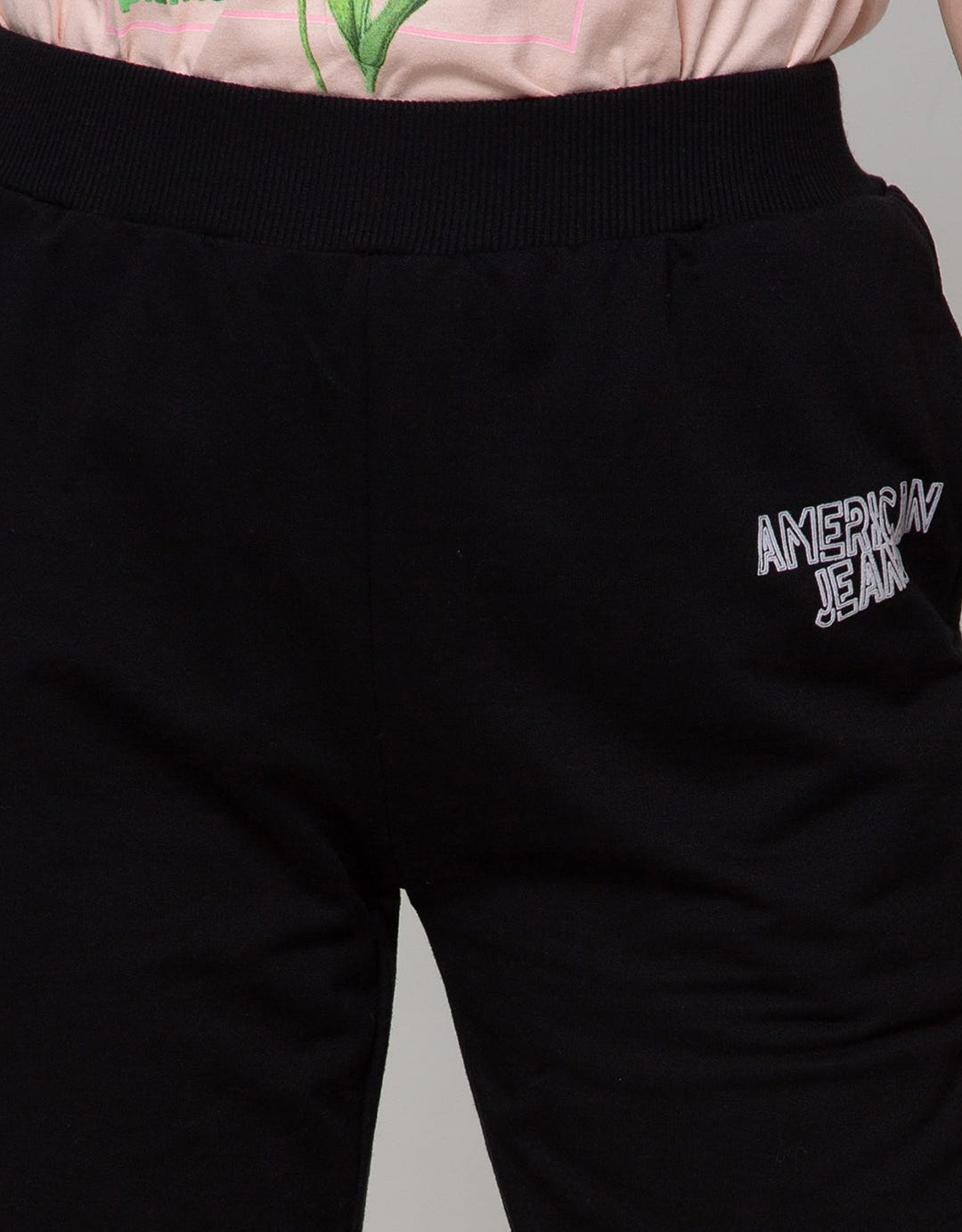 American Jeans Jogger Pants Wording Brand