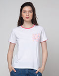 Connexion Short Sleeve T-Shirt Pocket Abstract Rib