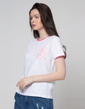 Connexion Short Sleeve T-Shirt Pocket Abstract Rib