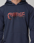 Marvel Men's Sweater Wording Carnage