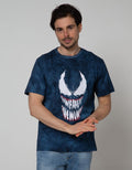 Disney Short Sleeve T-Shirt Print Tie Dye Venom