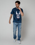 Disney Short Sleeve T-Shirt Print Tie Dye Venom