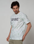 Star Wars Short Sleeve T-Shirt Tie Dye Wording