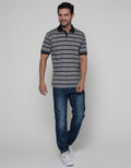 Cole Polo Shirt Stripe Melange Fider