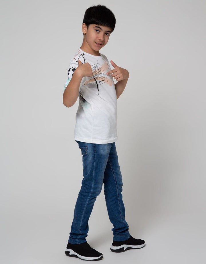 Nevada Short Sleeve T-Shirt Natural Flow