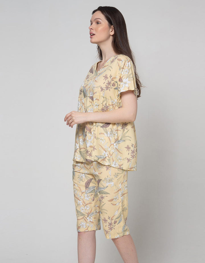 St. Yves Capri Long Leaf Pajama