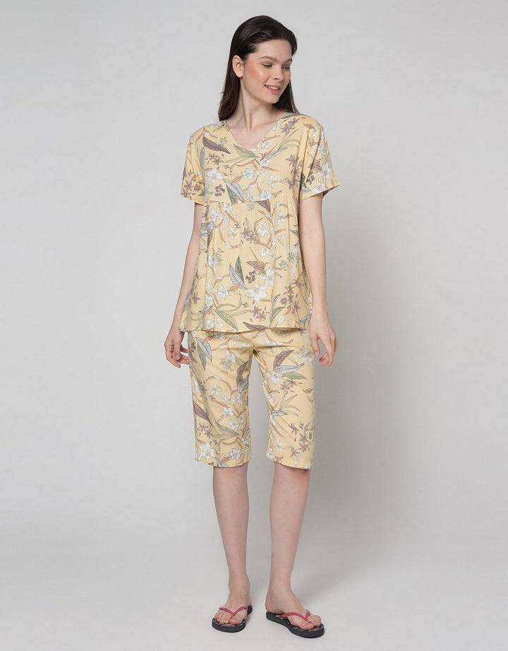 St. Yves Capri Long Leaf Pajama