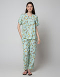 St. Yves Short Sleeve Pyjama Pants Birdy