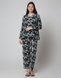 St. Yves Long Sleeve Pyjama Pants White Viola