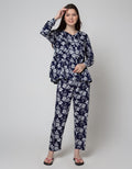 St. Yves Long Sleeve Pyjama Pants White Viola