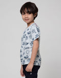 Little M Chill Time Panda Kaos Anak Laki-Laki