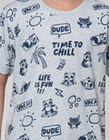 Little M Chill Time Panda Kaos Anak Laki-Laki