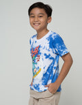 Little M Short Sleeve T-Shirt Short Sleeve T-Shirt Tiedye Dino Play