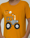 Little M Short Sleeve T-Shirt Best Buy Tractor Chug Chug
