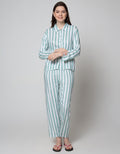 Nevada Long Sleeve Pajama Pants Stripe