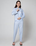 Nevada Long Sleeve Pajama Pants Stripe