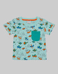 Pipiniko Short Sleeve T-Shirt Top Plane Pocket