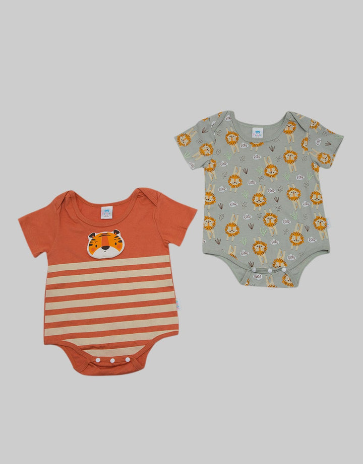 Pipiniko Romper Lion Multipack Overall Anak Bayi