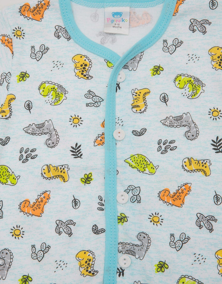 Pipiniko Watercolor Kaus Dino Anak