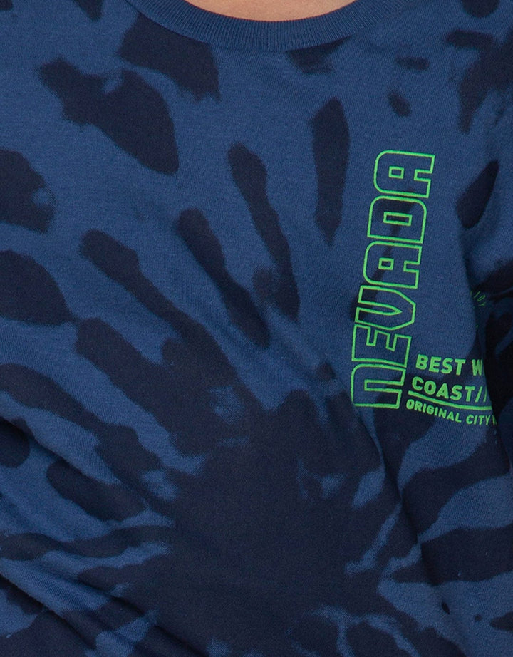 Nevada Short Sleeve T-Shirt Print Tye Dye West Coast