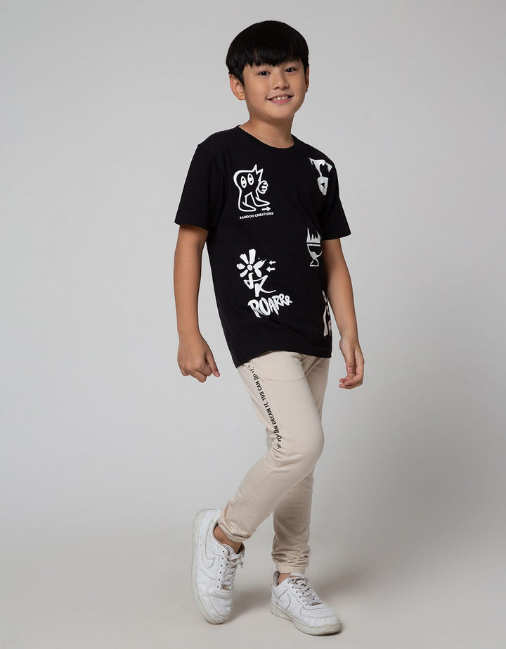Nevada Solid Jogger Pants Anak Laki-laki