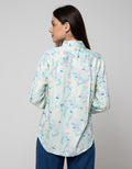 Nevada Long Sleeve Shirt Print Rayon Brush
