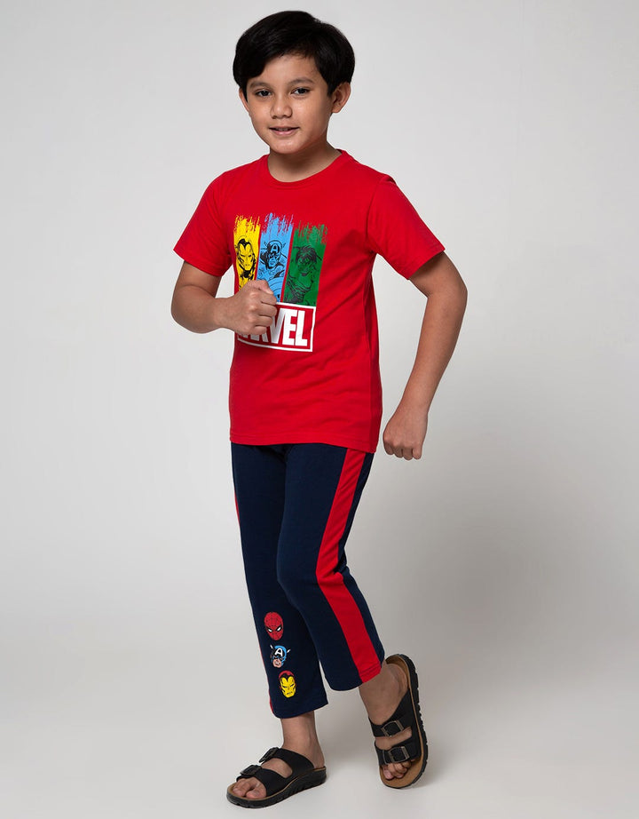 Marvel Set Short Sleeve Long Pants 3
