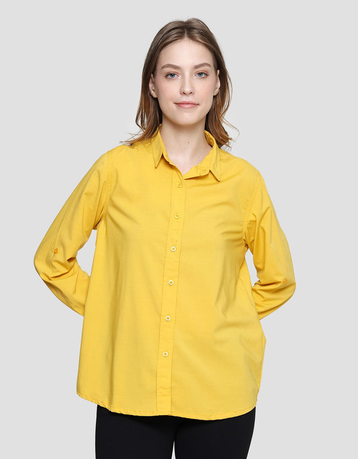 Cardinal Femme Plain Kemeja Wanita