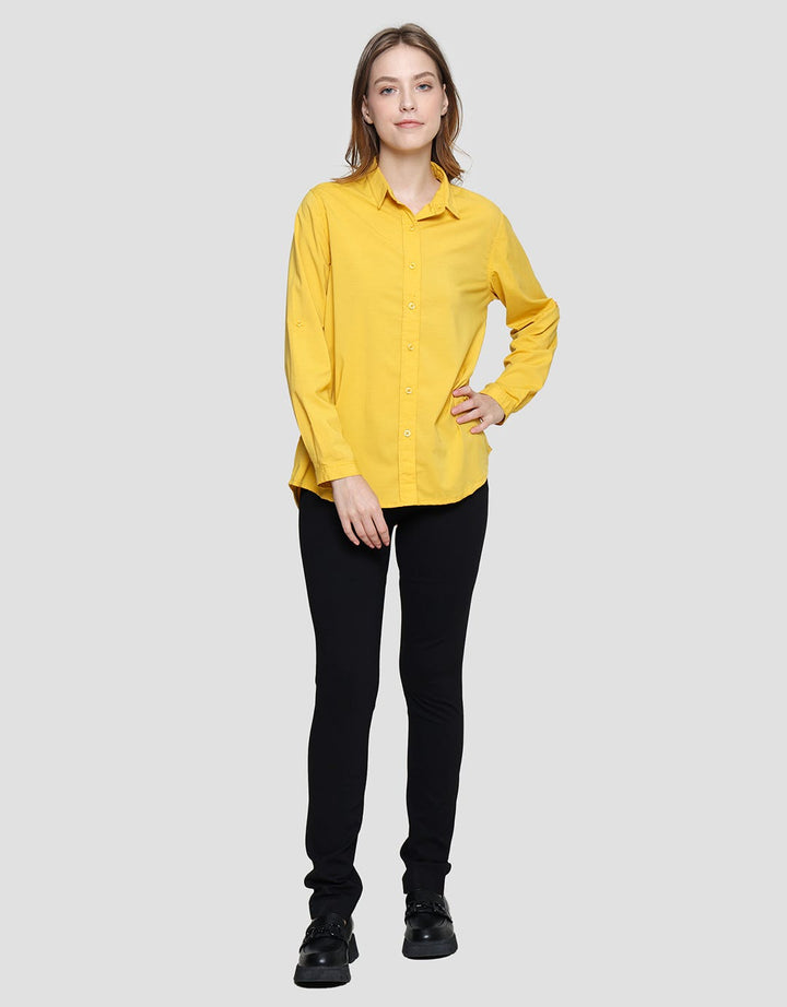 Cardinal Femme Plain Kemeja Wanita