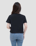 Mxm Connexion Kaos Crop Wanita