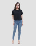 Mxm Connexion Kaos Crop Wanita