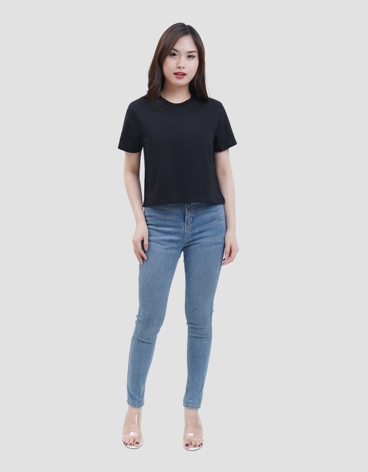 Mxm Connexion Kaos Crop Wanita