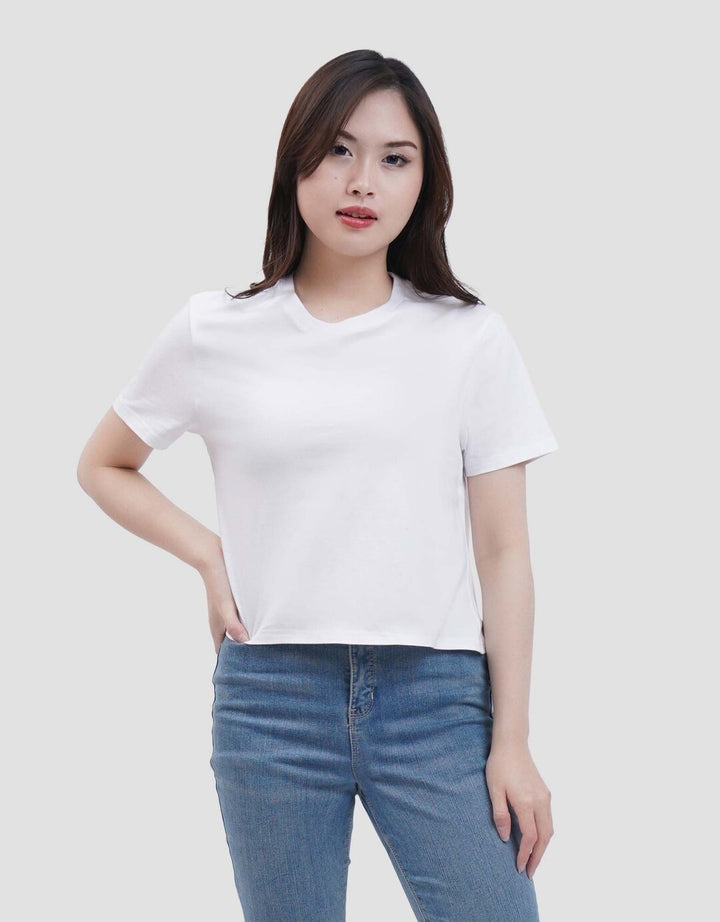 Mxm Connexion Kaos Crop Wanita
