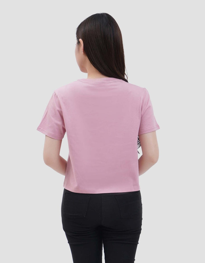 Mxm Connexion Kaos Crop Wanita