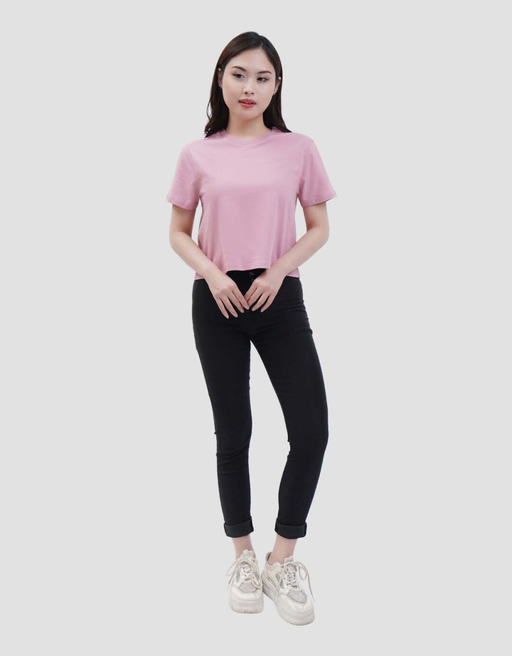 Mxm Connexion Kaos Crop Wanita