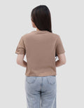 Mxm Connexion Kaos Crop Wanita