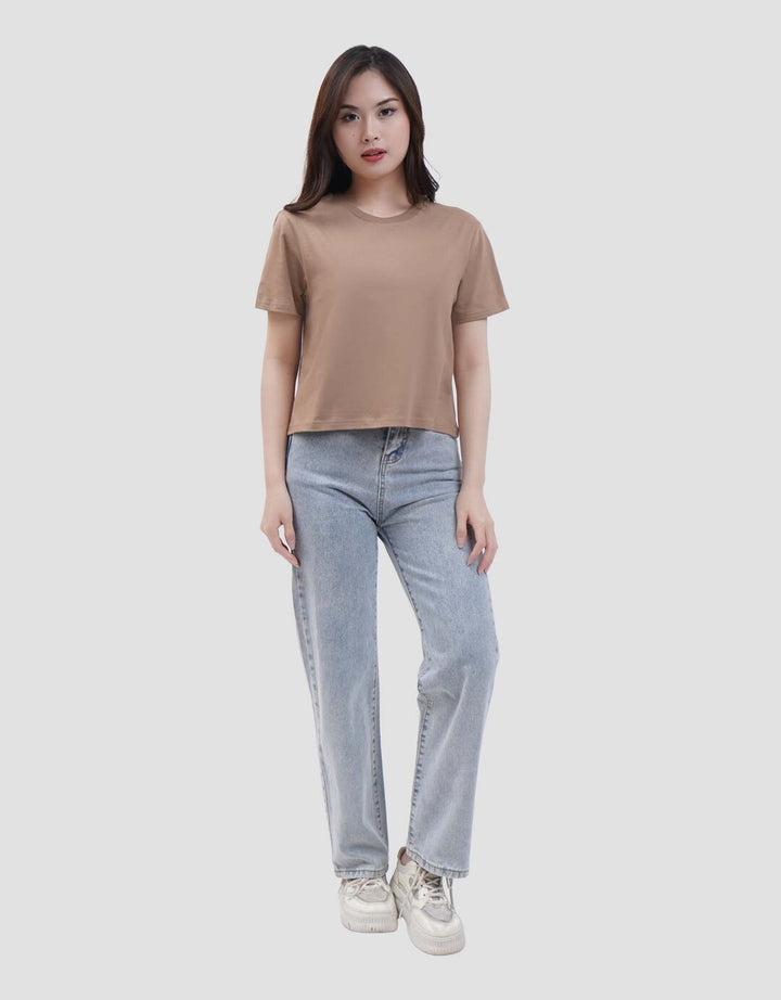 Mxm Connexion Kaos Crop Wanita