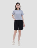 Mxm Connexion Kaos Crop Wanita