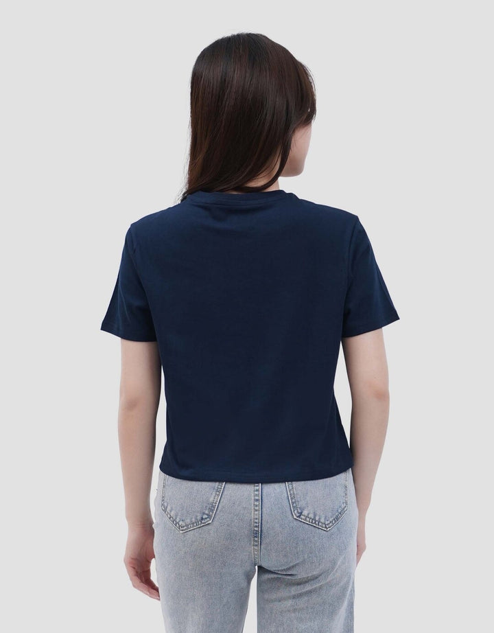 Mxm Connexion Kaos Crop Wanita