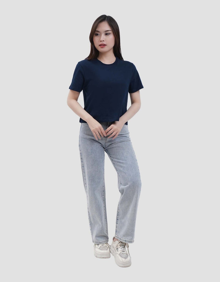 Mxm Connexion Kaos Crop Wanita