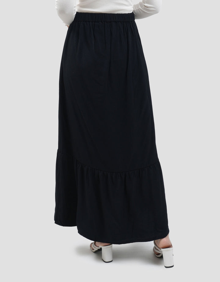 Connexion Ruffle Matching Set Rok Maxi Wanita
